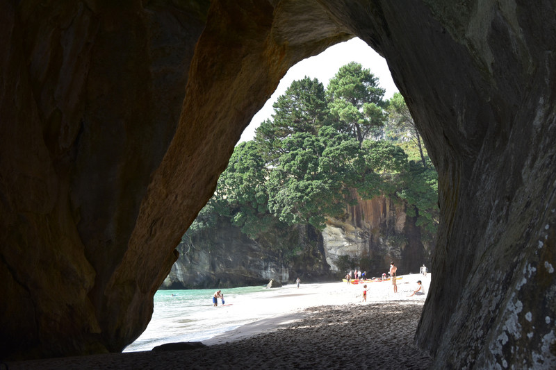 Alternative view Cathedral Cove