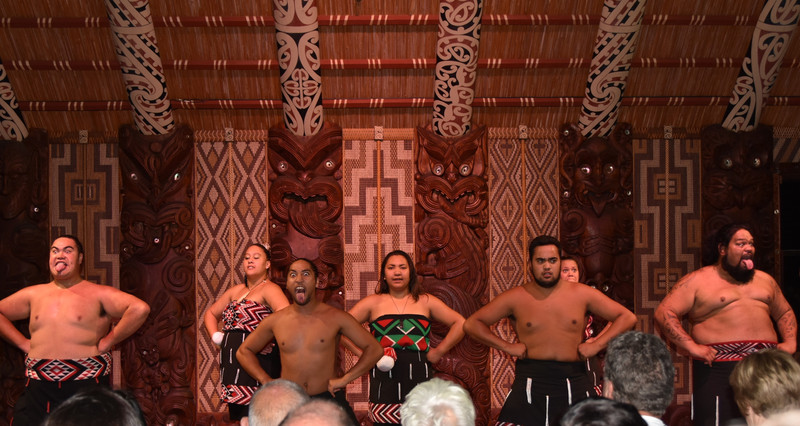 Maori cultural show - Waitangi