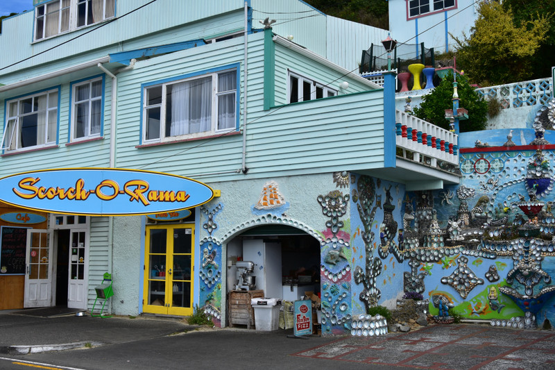 Scorcho-Rama Cafe at Scorching Bay, Wellington