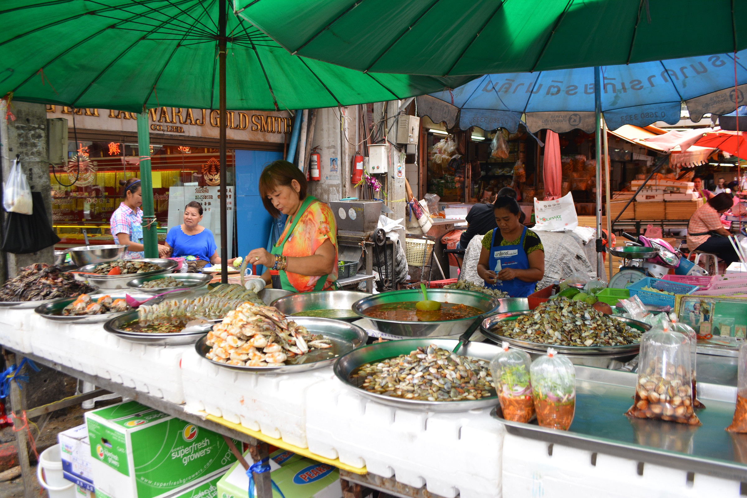 Seafood street shop - Chinatown | Photo