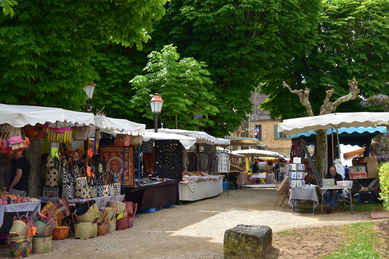 Market in Domme