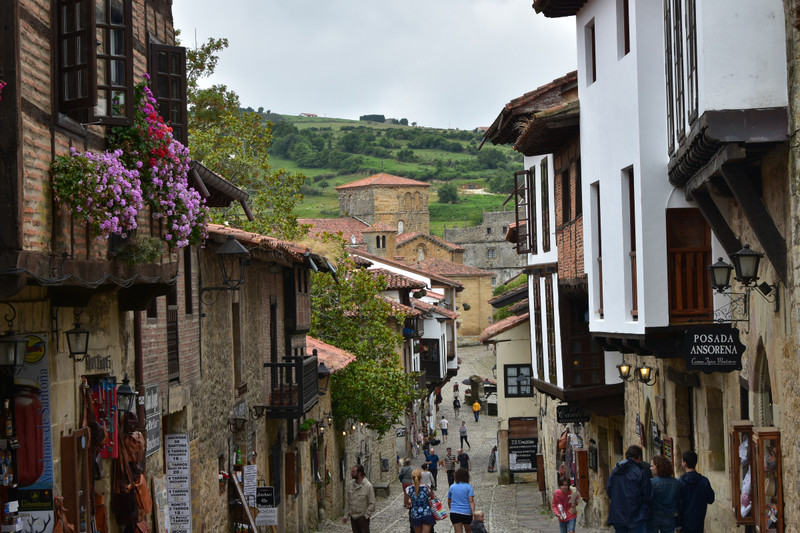 The pretty village of Santillana del Mar, Cantabria 