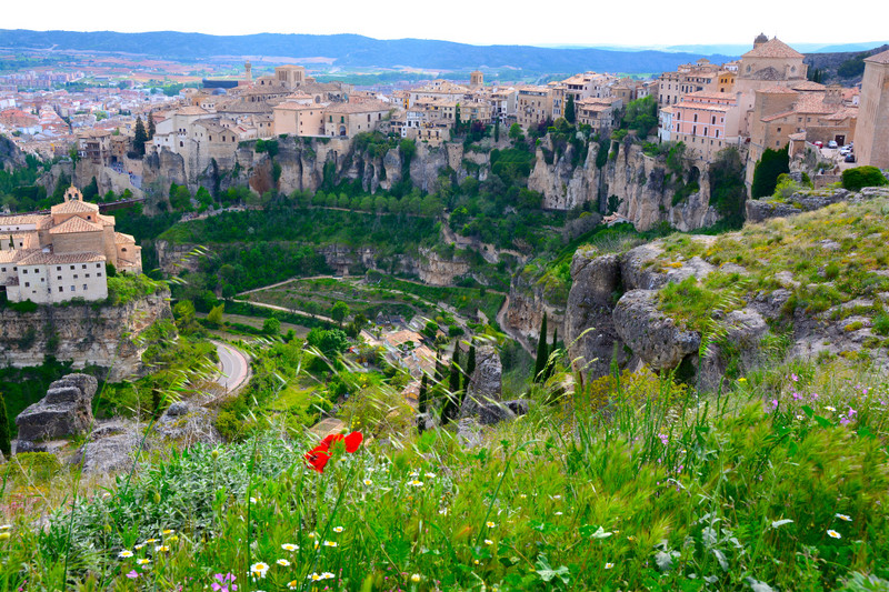The awesome Panorama that is the medieval town of Cuenca