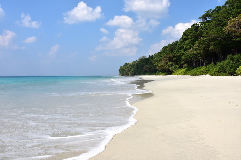 Beach No 7, Havelock Island, Andamans in Rush Hour
