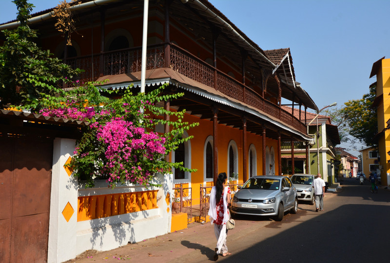 Historic Panjim neighbourhood, Goa