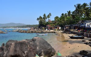 A quiet Bay, Palolem, Goa