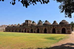 Part of the Muslim Quarter & one of the best sites still preserved, Hampi, Karnataka