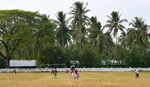 India's favourite sport - cricket at Havelock - The Andamans