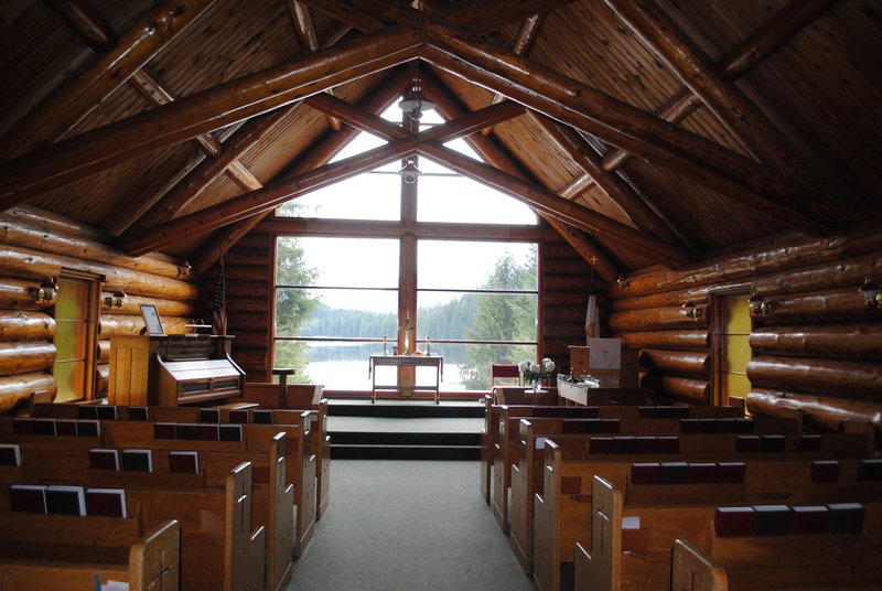 Little chapel on Auke Lake