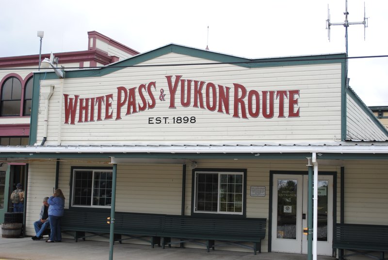 White Pass & Yukon train Depot