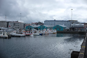 Old harbor area in Reykjavik