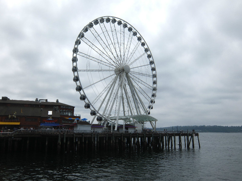 Ferris wheel at the seaside