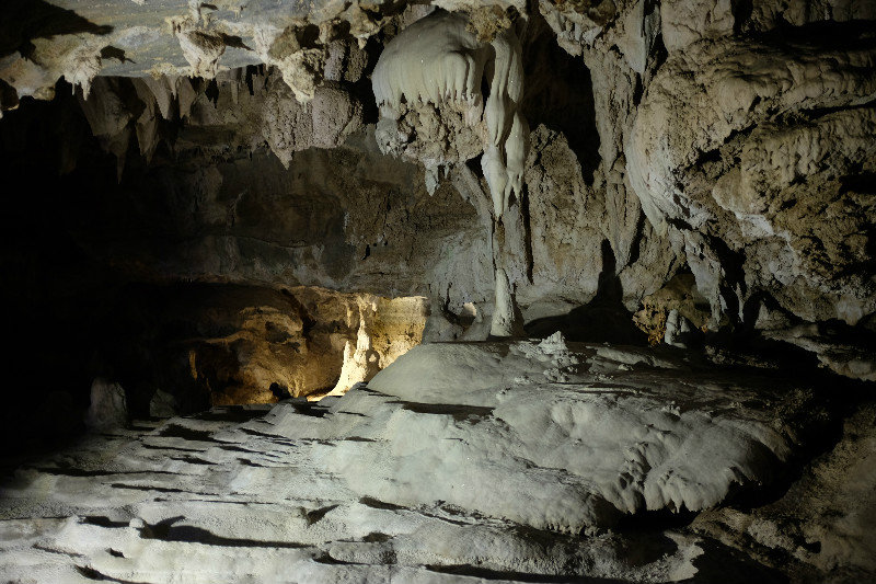 Inside the Crystal Cave