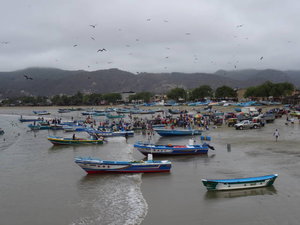 Fishermen at Puerto Lopez