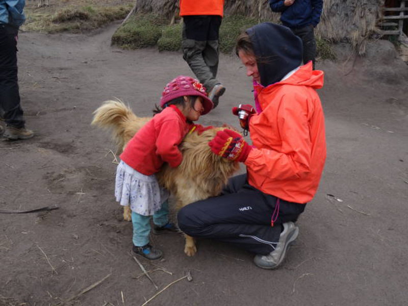 Quilotoa - getting to know the locals