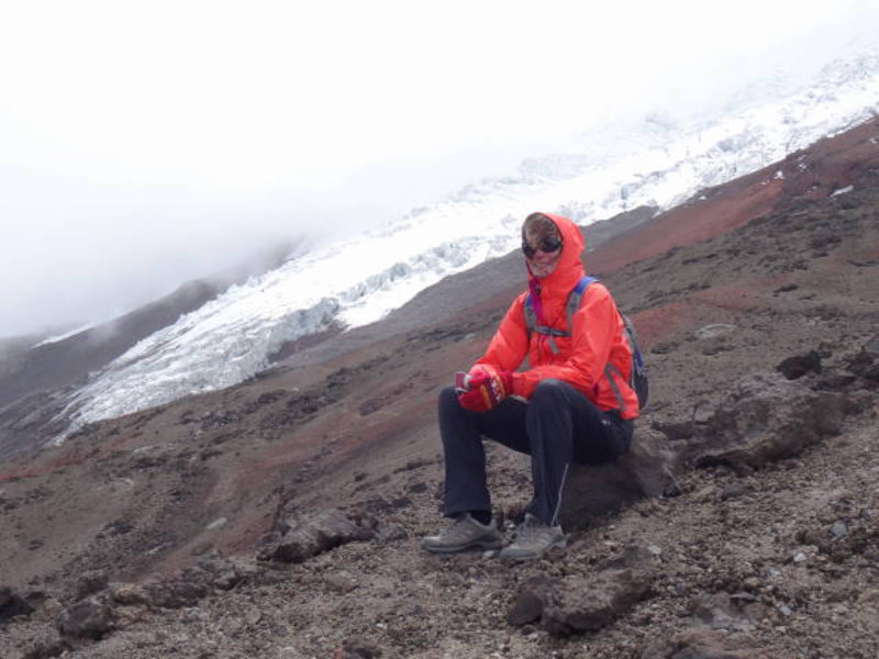 Cotopaxi - A well deserved break