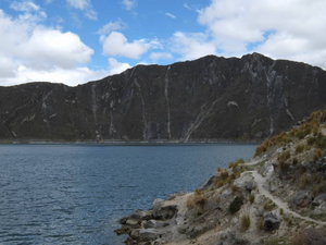Quilotoa - lake view