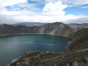 Quilotoa - the lake