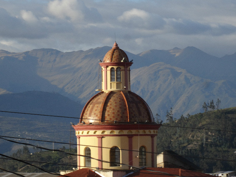 a random church in Otavalo..