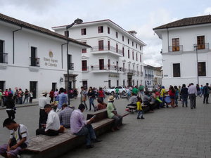 Popayan - view from the main square