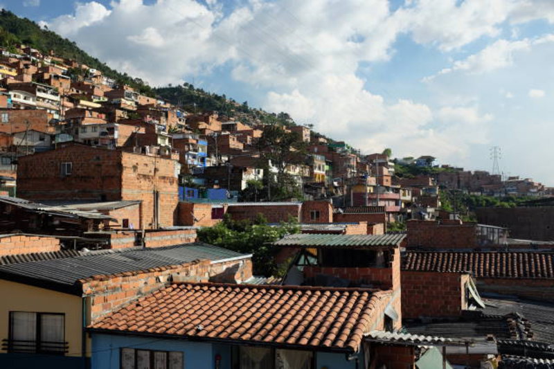 Medellin - Up in the poor neighborhoods