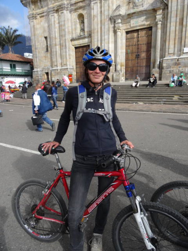 Bogota - biking in the city