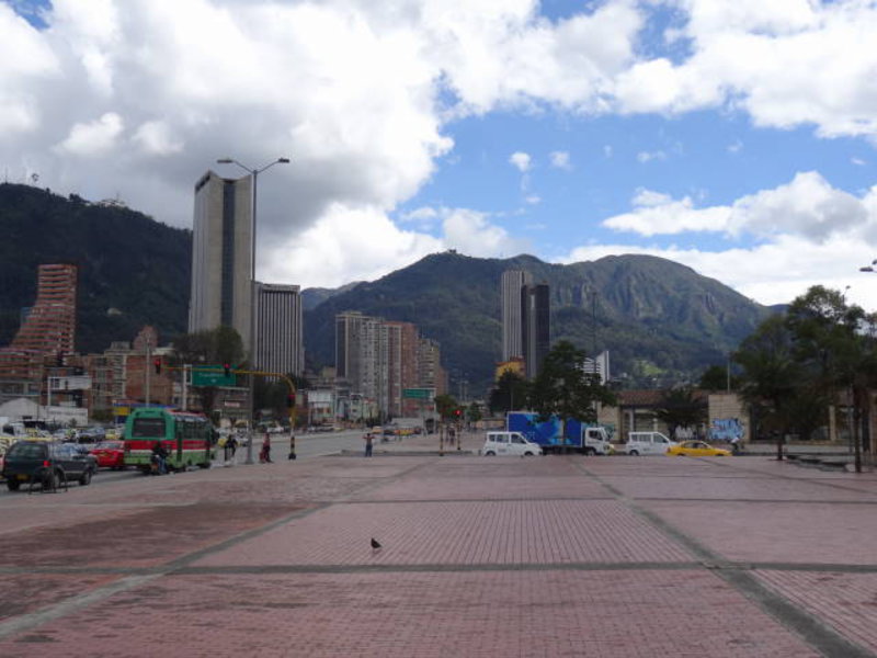 Bogota - view over the city