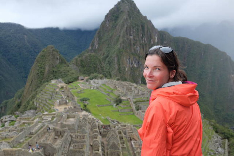 Machu Picchu - enjoying the view