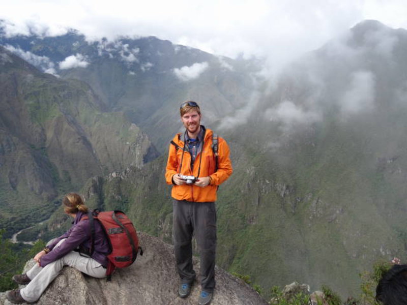 Machu Picchu - at the top