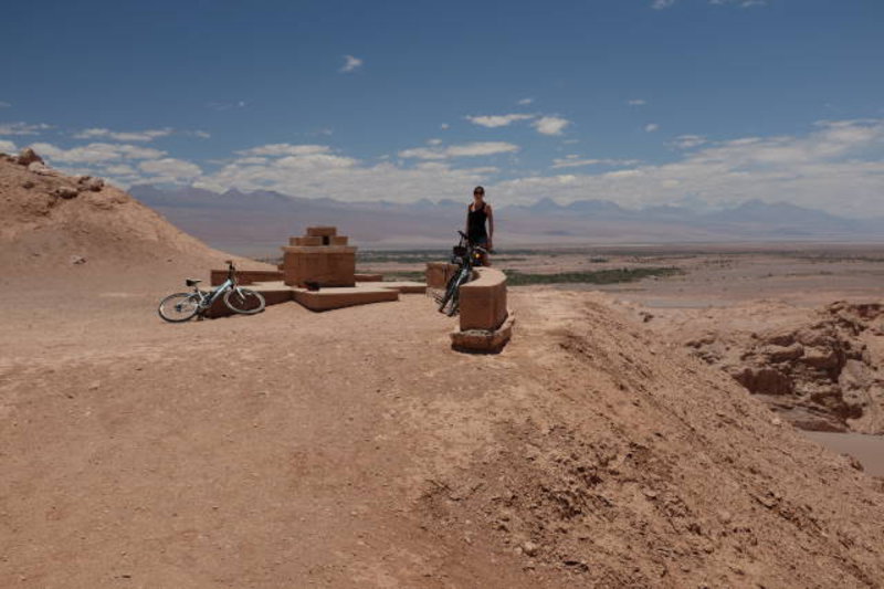 San Pedro de Atacama - Biking in the desert