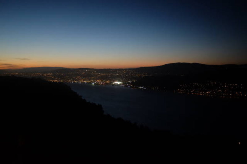 Dunedin - the city by night