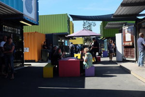 Christchurch - the container shopping mall