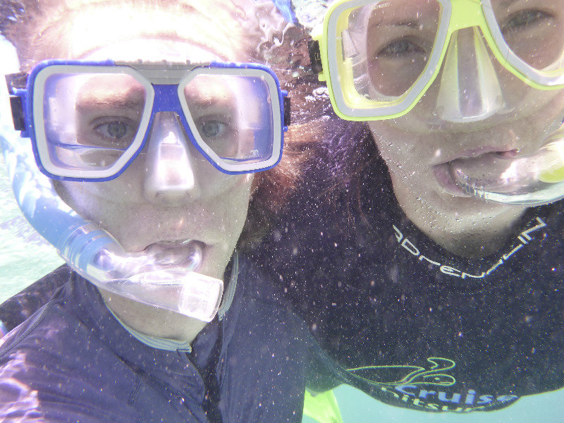 we look so good when we are snorkeling ;)