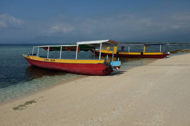 Gili Meno - view from the beach