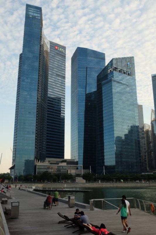 Singapore - skyscrapers