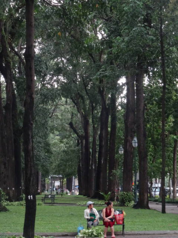 HCMC - a park in the city center