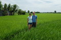 Mekong delta - out on the rice paddies