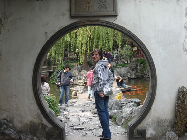 Kaz in Yu Gardens Shanghai