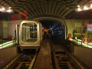 the bund sightseeing tunnel