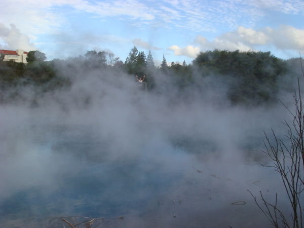 can you spot Kaz through the sulphur steam?