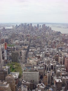 view from the Empire State Building