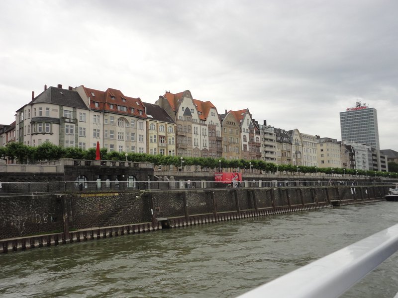 Rhine River in Duesseldorf