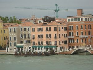 View of Venice from the ferry