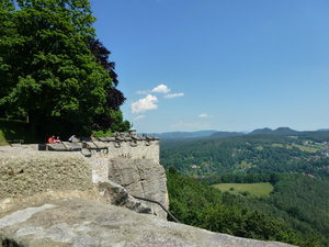View from Konigstein Fortress