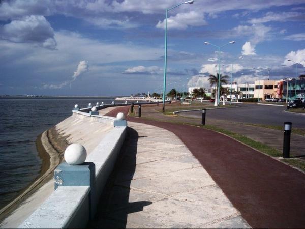 Modern seafront