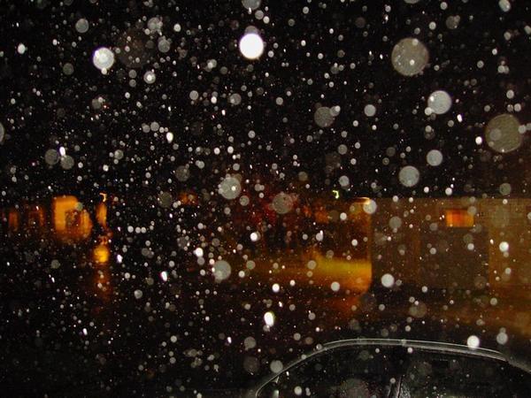 Raindrops in Biloela storm