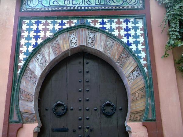 Moorish gateway in the Albaicyn, Granada