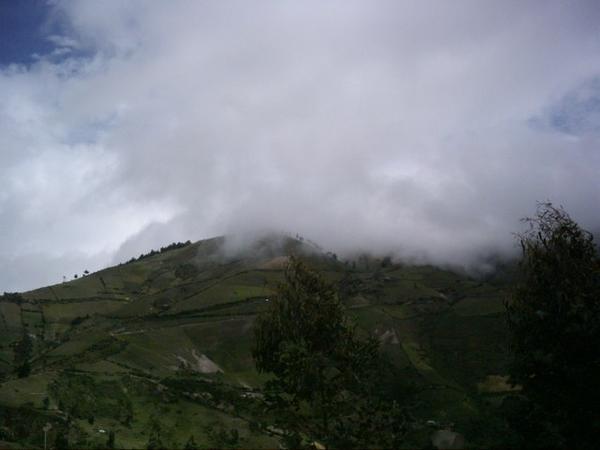 Ridge Walk - advancing clouds