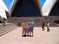 Us with Mum! - Outside of Opera House