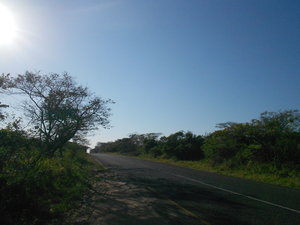 The main road towards crèche